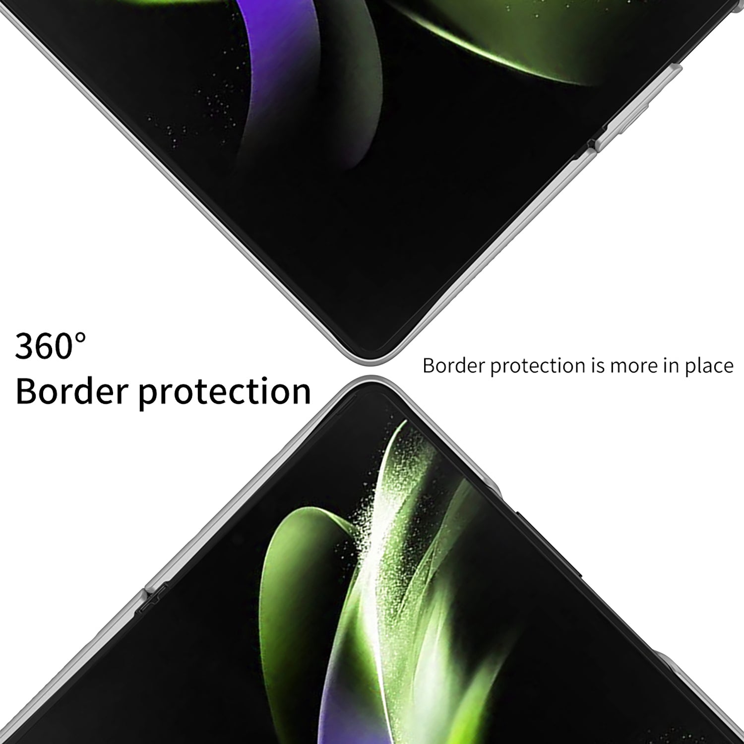 GKK For Samsung Galaxy Z Fold5 5G Electroplating Phone Case Hard PC PU Leather Kickstand Phone Cover with Tempered Glass Film GKK For Samsung Galaxy Z Fold5 5G Electroplating Phone Case Hard PC PU Leather Kickstand Phone Cover with Tempered Glass Film